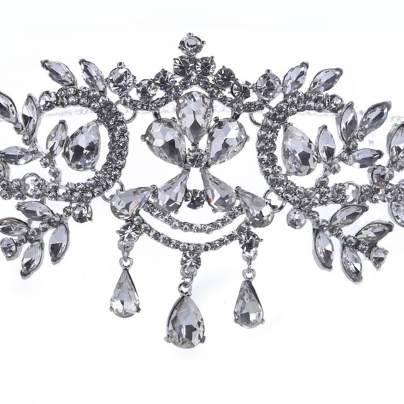 Bridal Tiara Headpiece Crystal beauty Pageant main image 4